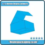 1-2-3 Bottom Display Lid Boxes