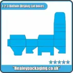 1-2-3 Bottom Display Lid Boxes