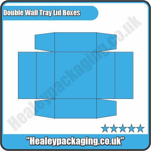 Custom Double Wall Tray Lid Boxes