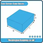 Four Corner Cake Boxes