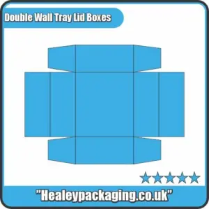 Double Wall Tray Lid Boxes