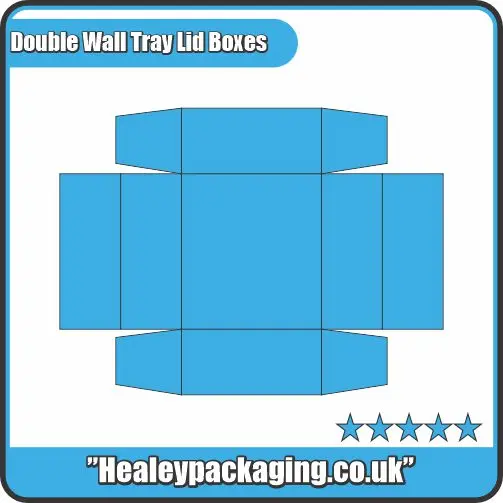 Double Wall Tray Lid Boxes