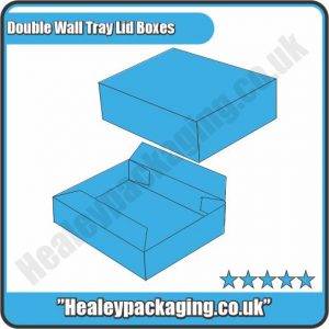 Double Wall Tray Lid Boxes