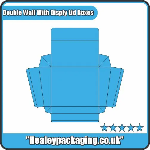 Double Wall With Display Lid Boxes