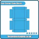 Four Corner Cake Boxes
