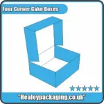 Four Corner Cake Boxes