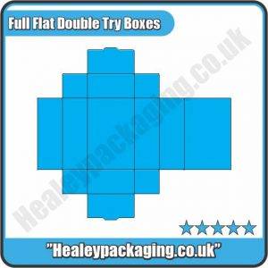 Full Flat Double Tray Boxes