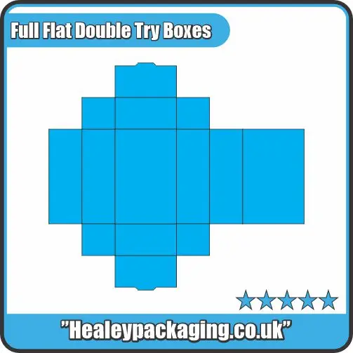 Full Flat Double Try Boxes