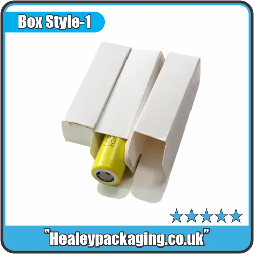 Cardboard protective sleeve packaging for a single cylindrical battery