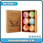 Custom Bath Bomb Boxes