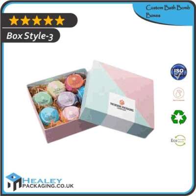 Custom bath Bomb Box