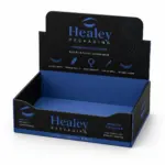 Custom eyelash display box for retail cosmetic presentation