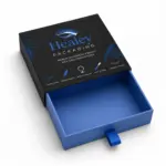 Luxury custom eyelash drawer box with premium sliding tray