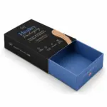 Luxury foundation drawer box with sliding tray packaging