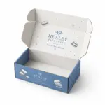 Custom printed macaron mailer box for secure bakery packaging