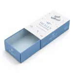 Custom macaron sleeve box with sliding tray for premium presentation
