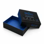 Luxury rigid eyelash box with premium lift-off lid packaging