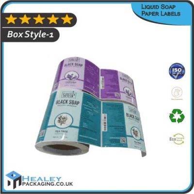 Custom Liquid Soap Paper Labels
