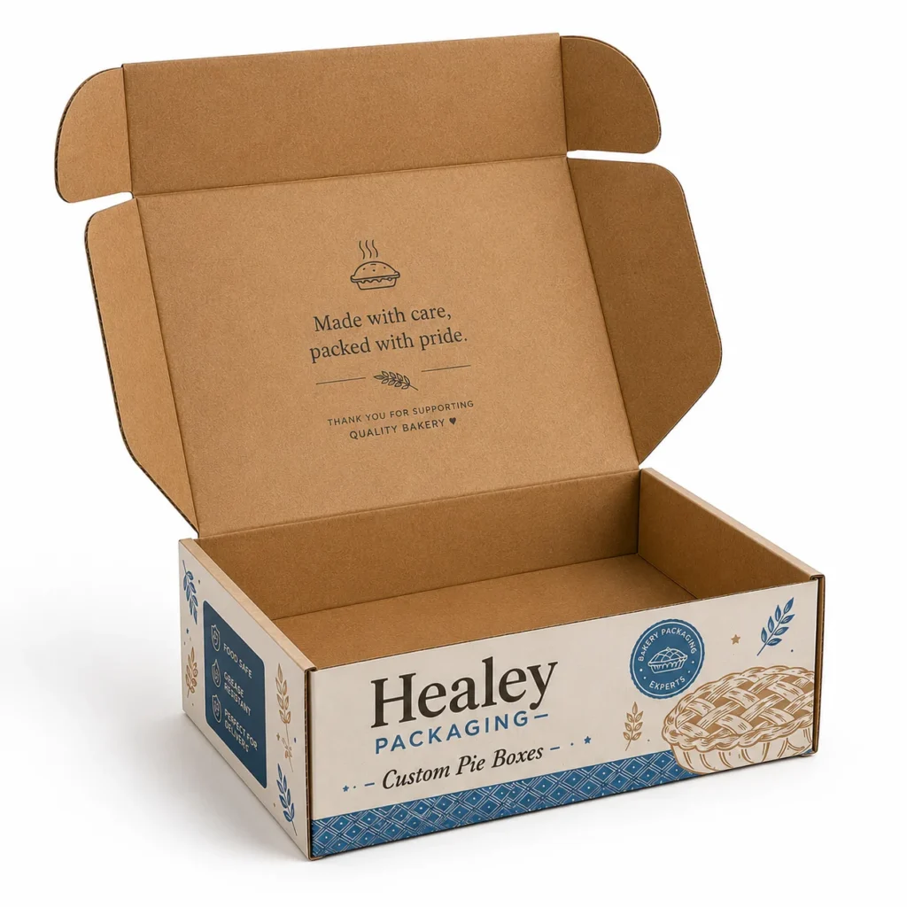 Custom Pie Mailer Box