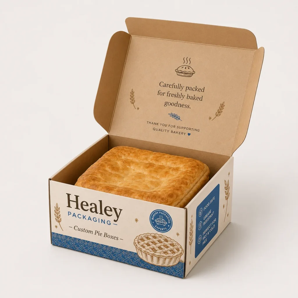 Custom Pie Packaging Box