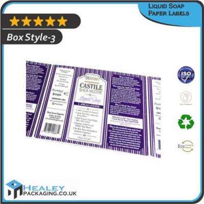 Liquid Soap Paper Labels Wholesale