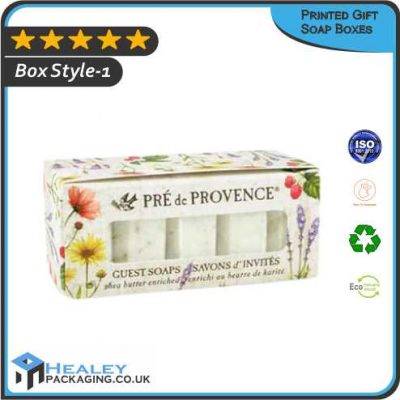 Printed Gift Soap Packaging Boxes