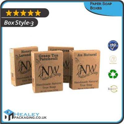 Printed Paper Soap Boxes