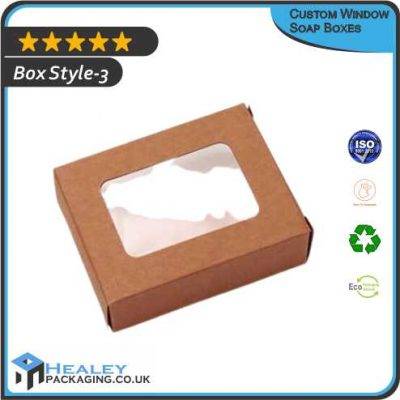 custom soap boxes with window
