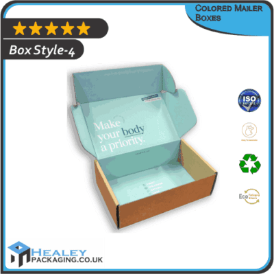Colored Mailer Box