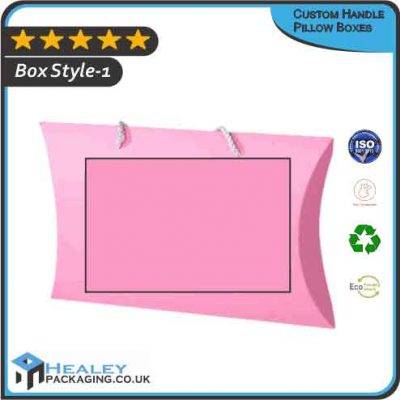 Custom Handle Pillow Boxes