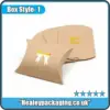 Kraft Paper Pillow Boxes