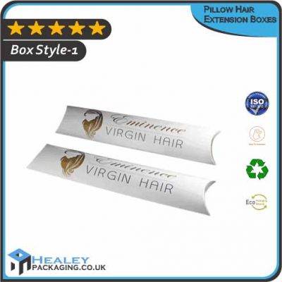 Custom Pillow Hair Extension Boxes