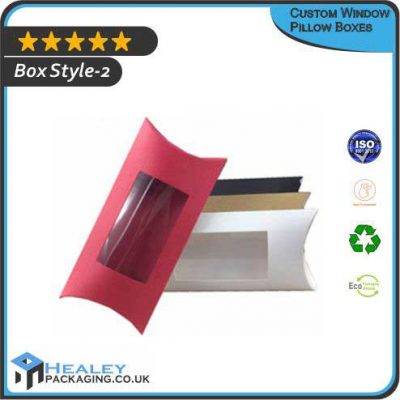 Custom Window Pillow Box