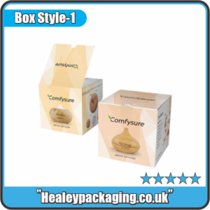 Printed Skin Care Oil Packaging Boxe