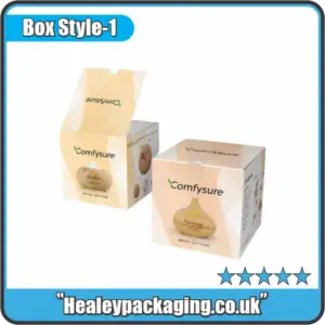 Printed Skin Care Oil Packaging Boxe