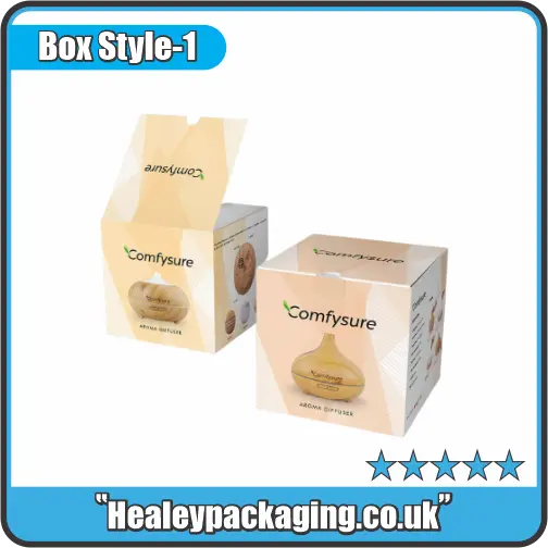 Printed Skin Care Oil Packaging Boxe
