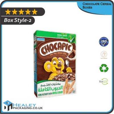 Custom Chocolate Cereal Box
