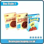 Custom Die Cut Cereal Boxes