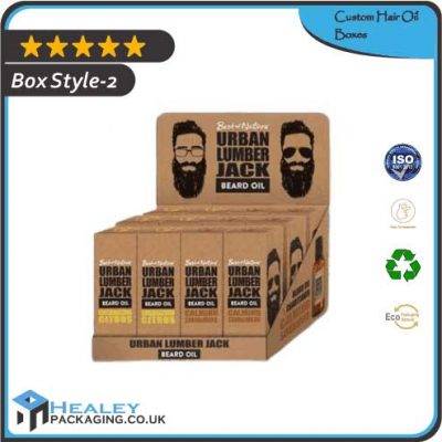 Custom Hair Oil Box