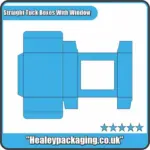 Straight Tuck Boxes With Window