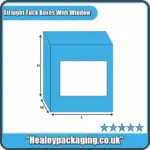 Straight Tuck Boxes With Window