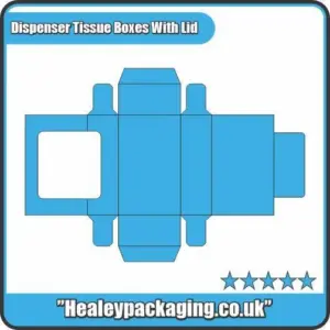 Dispenser Tissue Boxes With Lid
