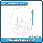 Display Boxes With Punch Partition
