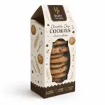 Custom cookie bag box with window for bakery cookie packaging