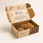 Custom cookie mailer box for fresh baked cookie delivery