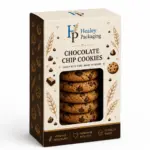 Custom cookie window box for retail bakery cookie packaging