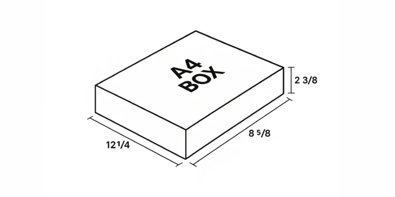 A4 Box Dimensions