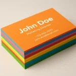 Business Card Size And Dimensions