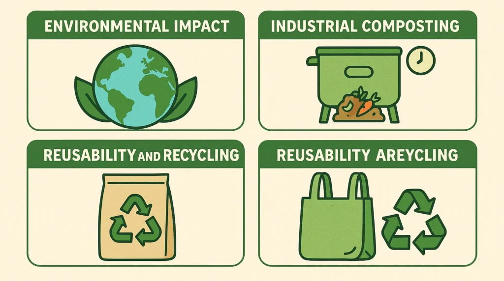 Compostable and Biodegradable Packaging