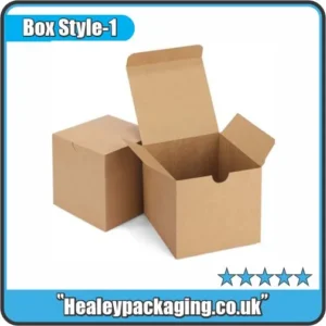 Custom kraft tuck top box for retail packaging